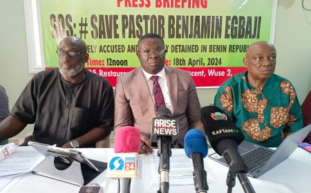 NIGERIAN PASTOR FALSELY ACCUSED AND UNJUSTLY DETAINED IN BENIN REPUBLIC CRIES OUT FOR HELP
